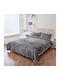 To megalo pazari Steppdecken Set Einzel 160x240cm Anthrazit 2 Stück