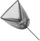 Plasă de pescuit triunghiulară pentru crap Baracuda Carp 3 Lungime totală 3.60 m Deschidere 1.08 m