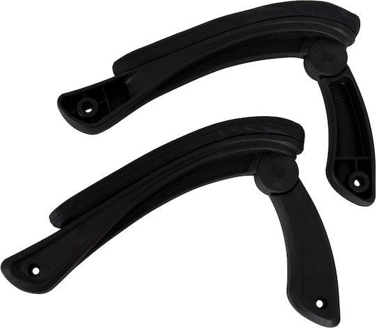 Freebox Office Chair Arm Plastic 2 Pieces Black