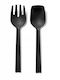 Excellent Houseware Nero Besteckset Schwarz 2 Stück