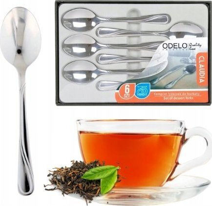 Odelo Set Löffel Kaffee/Tee Rostfreier Stahl Grau 14cm 6 Stück