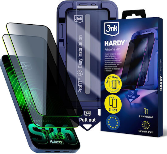 3mk Hardy Privzone 9h Screen Protector Compatible with Samsung Galaxy S26+ 5903108741675