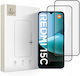 Tempered Glass Tech-protect Glass Fit+ Xiaomi Redmi 15c Poco C85 Черно 2 Pack