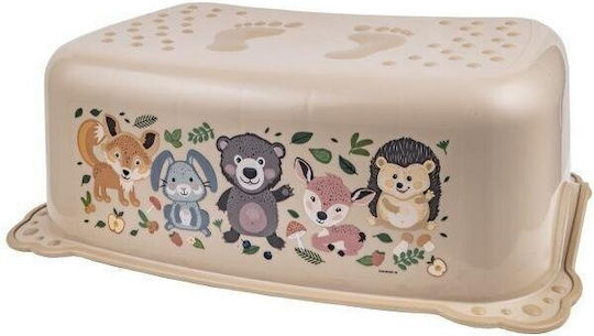 Kinderhocker Beige