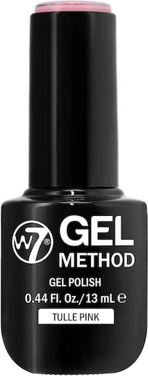 Gel Method Gel Polish 13ml Tulle Rosa W7