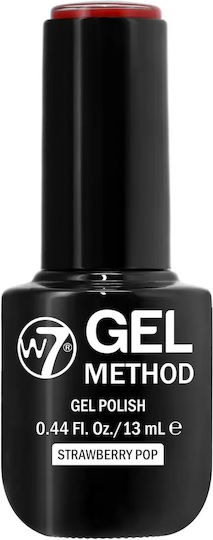 Gel Method Gel Nagellack 13ml Erdbeer Pop W7