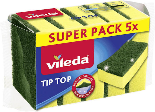 Vileda Σφουγγαράκι Κουζίνας Tiptop 5τεμ