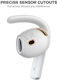 Ahastyle Pt60-4 1 Чифт Силиконови Куки За Ухо Airpods 4 Размер Large Бял