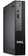 Dell Pro Micro QCM1250 PC (Core Ultra 5 235T/8GB DDR5/512GB SSD/Windows 11 Pro)