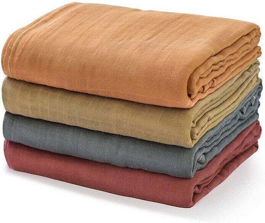 Momcozy Nursery Swaddling Blanket Multicolour 47x47cm 4 Pieces