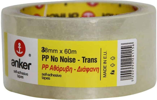 Komet Ταινία Συσκευασίας Αθόρυβη 38mm x 60m Διάφανη