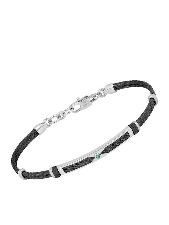 H2on Men's Bracelet Made of Stainless Steel 21cm