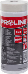 Pro-line Covering Film Paint Tape Anti-flap 20m X 270cm Surface Protection