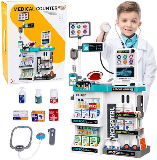 Lean Toys Παιδικό Ιατρικό Σετ για 3+ Ετών 61τμχ