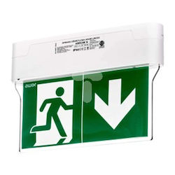 Awex Emergency Light Arrow N Ip44 1w 1h Dual-function Double-sided Auto Test Arn 1w Bsa At Wh Awex Emergency Light Arrow N Ip44 1w 1h Dual-function Double-sided Auto Test Arn 1w Bsa At Wh