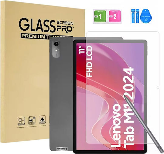 Strado-tech Matte Tempered Glass Lenovo Tab M11 K11 10.95 11 Tablet Screen Protector 9h Full Coverage