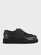 Leather Men's Casual Shoes Black