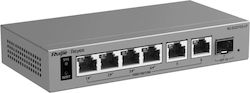 Ruijie Reyee RG-ES207GS-LP Управляем Превключвател L2 PoE с 4 Гигабитови (1Gbps) Ethernet Порта и 1 SFP Порт