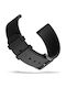 Huami Кожена Каишка Amazfit Leather Strap Zepp E 20mm Черен