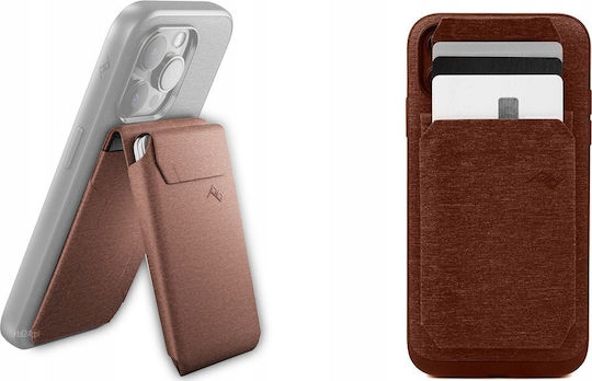 Peak Design Peak Design Mobile Wallet Stand Portofel Magnetic pentru Telefon Suport Roșu