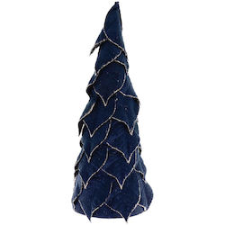 Christmas Decorative Fabric Tree 36.5cm Blue Christmas Decorative Fabric Tree 36.5cm Blue
