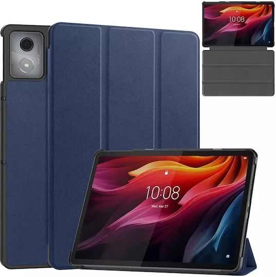 4KOM L Калъф за таблет Smart Cover Флип капак Стойка Motorola Tab K11 Plus 11.45" Tb352fu Тъмносин