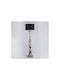 Eurolamp Floor Lamp Y159xH42cm with E27 Lamp Bulb Base Black-Brown