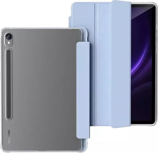 Калъф за таблет 4kom L Clear Pencil Galaxy Tab Tab S9 Fe 10.9 Sm-x510 Sm-x516 S10 Fe Синьо