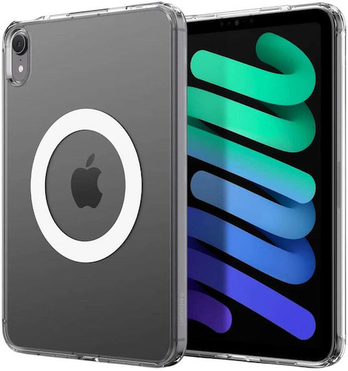 Spigen Ultra Hybrid Magfit Acs11623 iPad Mini 6 2021 iPad Mini 7 2024 Прозрачен Бял