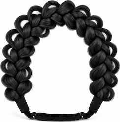 Elastic Pentru Extensie De Păr Împletit Negru
