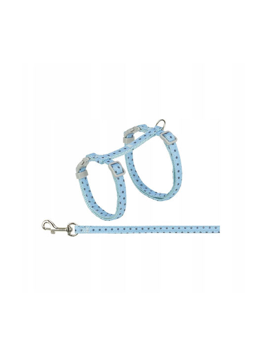 Trixie Пъстроточков Котешки Снагър Каишка 28–45 Cm/10 Mm 1,20 M Син Trixie Пъстроточков Котешки Снагър Каишка 28–45 Cm/10 Mm 1,20 M Син