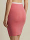Hoch Taille Miederrock Fuchsie