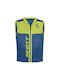 Scott Kid's Protective Back Actifit Plus Blue-Sulphur Yellow M