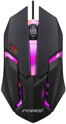 Forever FV-136 Gaming Mouse Black