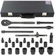 Forsage Ratschen- und Steckschlüssel-Set 1/2" 26 Stück