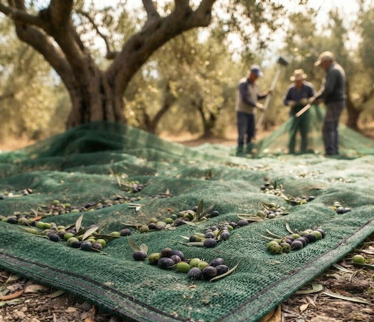 Kraft World Olive Harvesting Net from HDPE 5x10m Density 95gr/m²