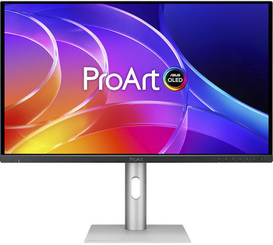 Asus ProArt Display OLED PA279CDV QD-OLED HDR Monitor 26.5" 4K 3840x2160 with Response Time 0.1ms GTG Silver