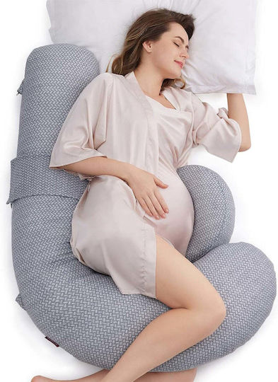 Momcozy Stillkissen & Schwangerschaftskissen Grau