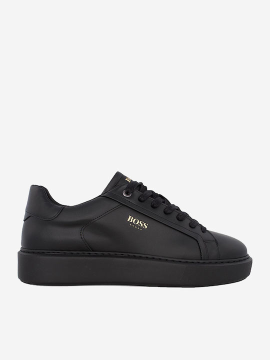 Boss Shoes Ανδρικά Chunky Sneakers Black Garda