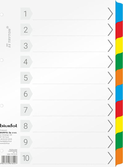 Biurfol Papier Abscheider für Karten A4