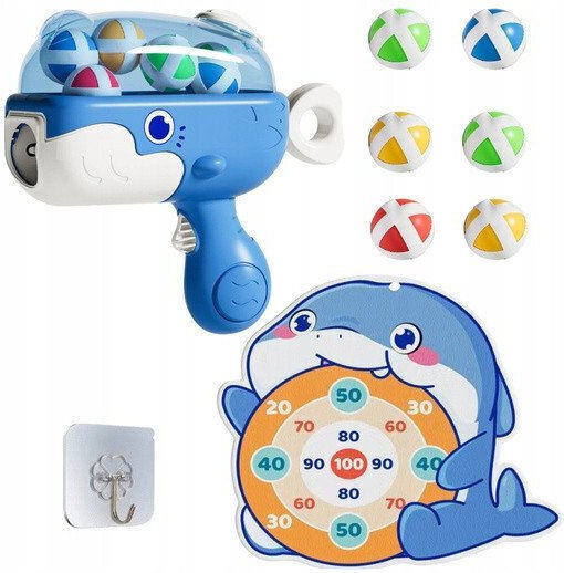 Lean Toys Walhai Kinderspielzeugpistole Verschiedene Designs