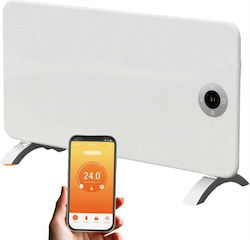 Thermoval TX Next Floor Convector Heater 1500W with Electronic Thermostat and WiFi 66x45cm White Thermoval TX Next Floor Convector Heater 1500W with Electronic Thermostat and WiFi 66x45cm White