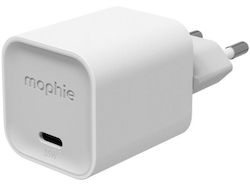 Mophie Wireless GaN Charger with USB-C Port 35W Power Delivery White (ROC 2025)