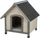Trixie Natura Hundehütte Grau 71x77x76cm