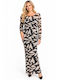 Rochie Maxi Bej WH-92199-27DR-Bej
