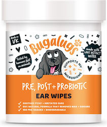 Pre Post & Probiotic Ear Cleaning Wipes for Dogs 100 pcs
