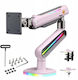Blow Desk Monitor Stand up to 60" with Pink Arm (F6-XJ)