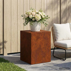 vidaXL Метална поставка за саксия 30x30x40см