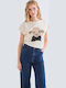 Women's T-shirt Ecru