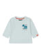 Kids Long-sleeved Blouse Light Blue